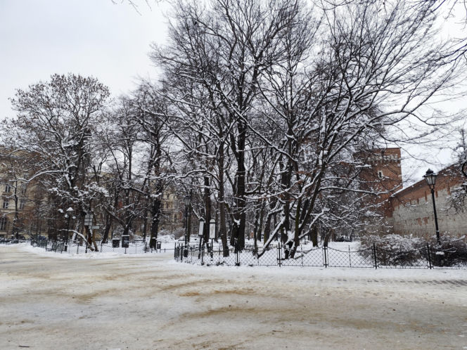 Zima wróciła do Krakowa