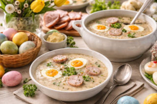 Przepis na żurek wielkanocny z zeszytu babci. Ta zupa zawsze smakuje obłędnie