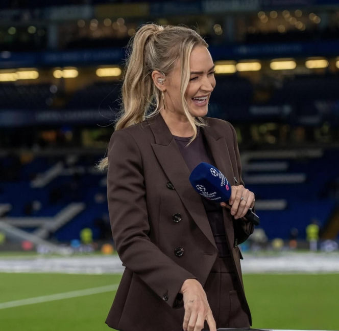 Laura Woods, słynna prezenterka telewizyjna