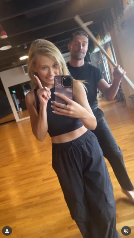 Agnieszka Kaczorowska i Marcin Rogacewicz