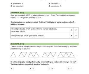 Próbny egzamin ósmoklasisty 2026 - matematyka. Arkusz CKE