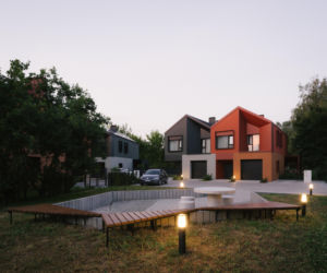 Zespół 10 domów jednorodzinnych, ul. Borków 58, Warszawa