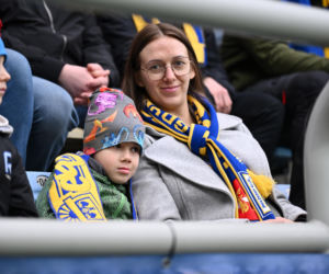 Arka Gdynia - Widzew Łódź: Zdjęcia kibiców i zawodników z meczu 25. kolejki PKO BP Ekstraklasy