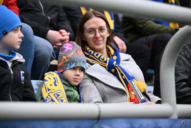 Arka Gdynia - Widzew Łódź: Zdjęcia kibiców i zawodników z meczu 25. kolejki PKO BP Ekstraklasy