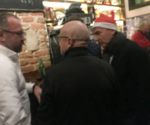 Zbigniew Boniek w knajpie