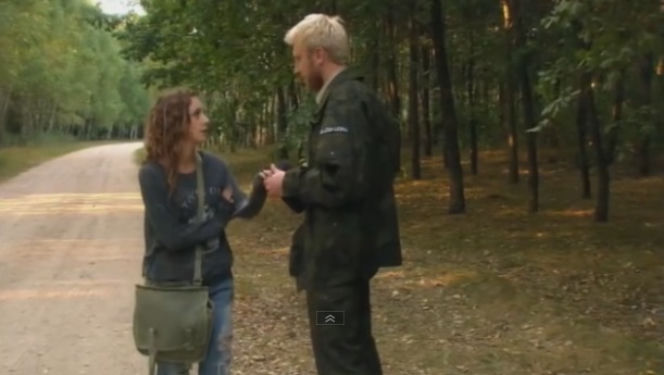 Ranczo 8 sezon odc. 100. Kinga (Agnieszka Pawełkiewicz), leśnik Paweł (Dobromir Dymecki)