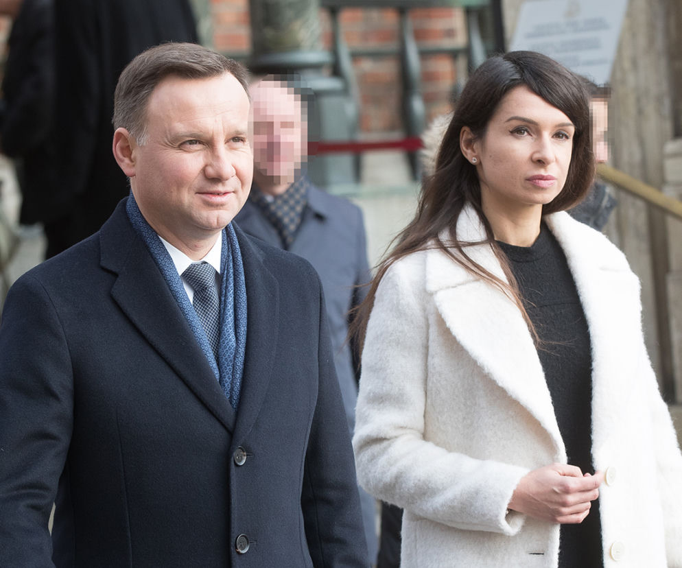 Marta Kaczyńska i Andrzej Duda