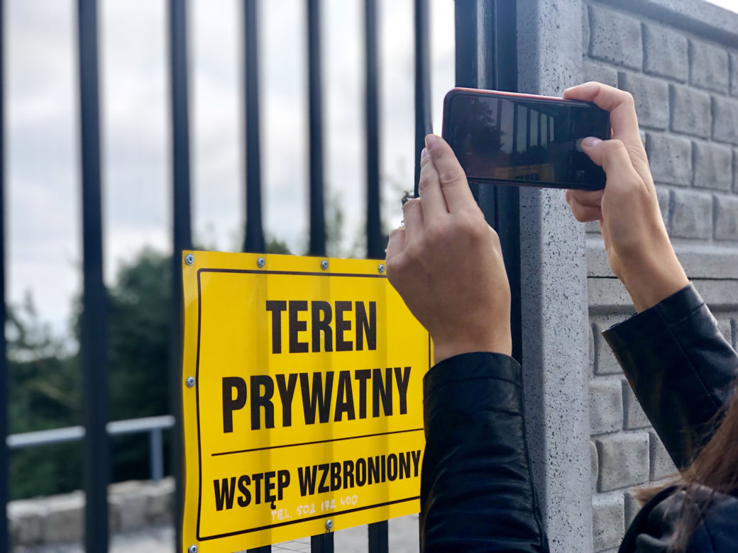 - To nasza nieruchomość i mamy do tego prawo – skomentował sprawę właściciel.  