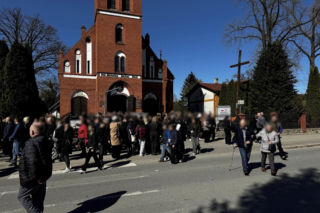 Bliscy pożegnali 14-letniego Mateusza