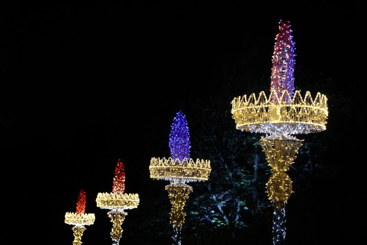 Park iluminacji 2023 w Lublinie