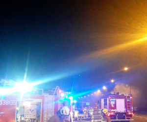 Wypadek na A1 pod Świeciem! Dwa pojazdy stanęły w płomieniach. Jedna osoba nie żyje