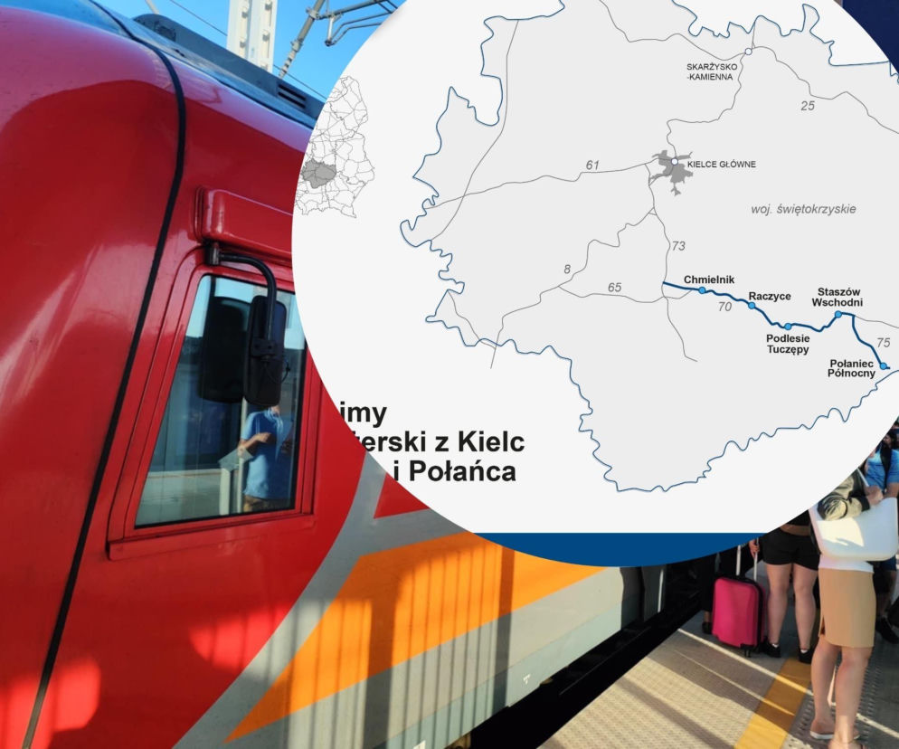 Wrócą pociągi z Kielc do Staszowa i Połańca