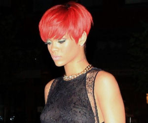 Zmień FRYZURĘ na jesień - modne krótkie fryzurki gwiazd. Rihanna