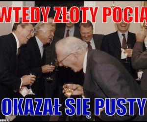 Złoty pociąg politycy