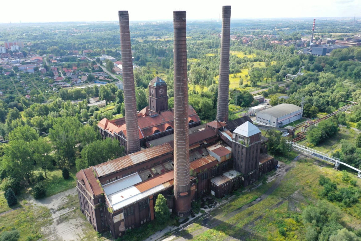 Elektrociepłownia Szombierki w Bytomiu przed rewitalizacją