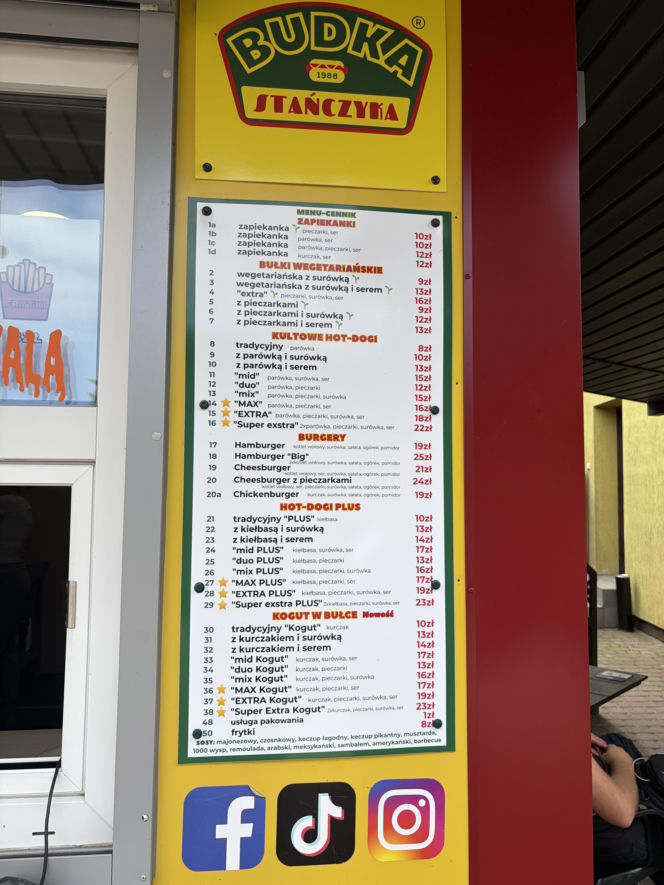 Budka Stańczyka w Sławnie po wizycie Książula