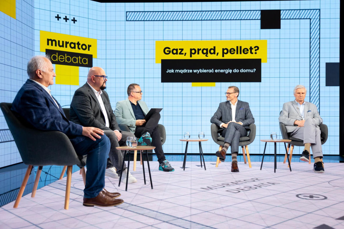 Debata Muratora „Gaz, prąd, pellet – jak mądrze wybierać energię do domu