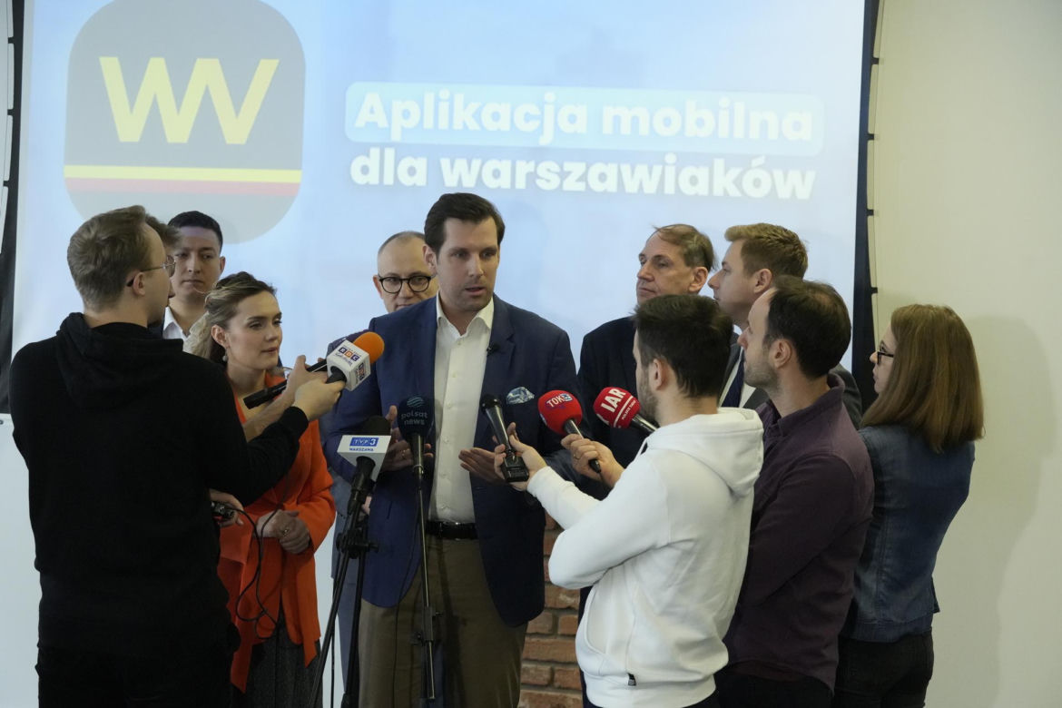  Tobiasz Bocheński składa pierwszą obietnicę warszawiakom 