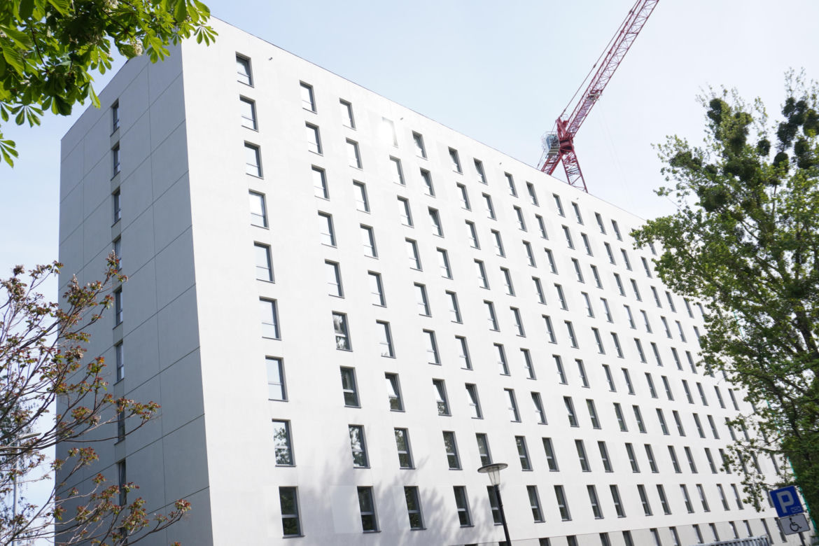 Trwa rozbudowa prywatnego akademika Student Depot Poznań