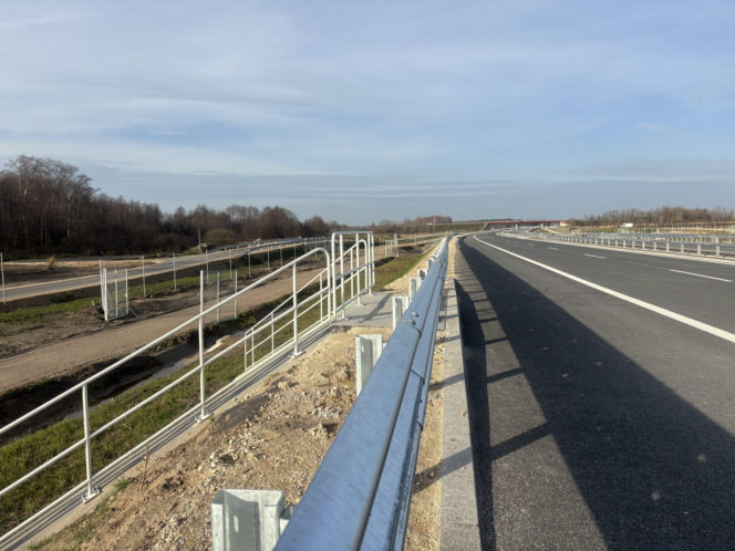 Postępy na budowie A2 Siedlce - Biała Podlaska