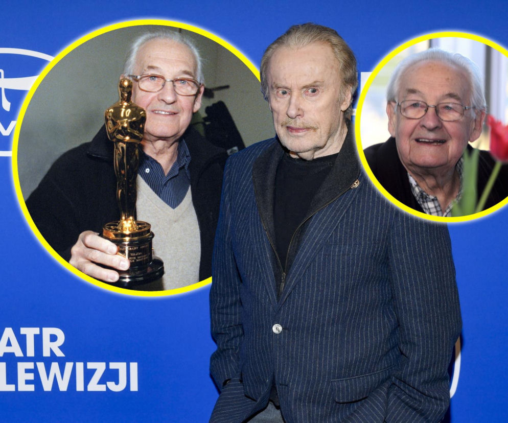 Andrzej Wajda i Daniel Olbrychski 