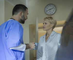 Druga szansa odcinek 6, Monika (Małgorzata Kożuchowska), Marcin (Bartłomiej Świderski)