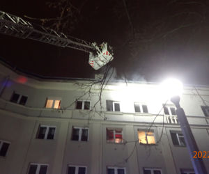 Dramatyczny pożar w Nowej Hucie