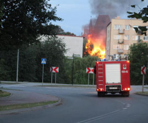 Tragiczny pożar plebanii w Nowym Stawie