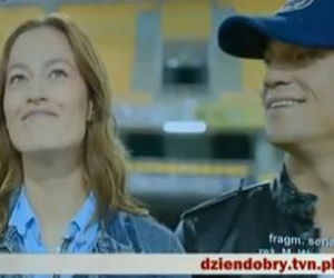 LEKARZE 2 sezon. Alicja Szymańska (Magdalena Różczka) i żużlowiec (Michał Czernecki)