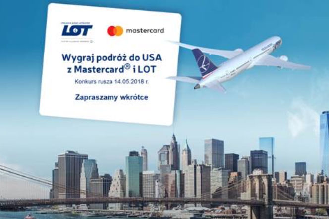 Mastercard, PLL LOT, USA,