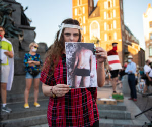 Kraków solidarny z Białorusią