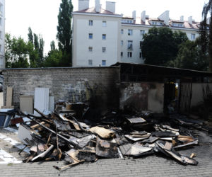 Podpalacz grasuje po Warszawie. 12 spalonych wiat jednej nocy
