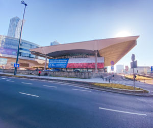 Reprezentacja Polski, flaga, Warszawa
