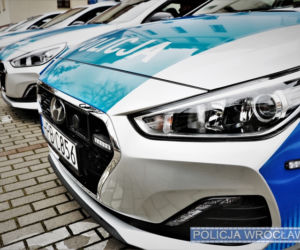 Nowe radiowozy we Wrocławiu