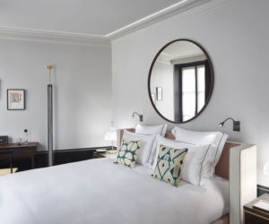 Wnętrze hotelu we Francji