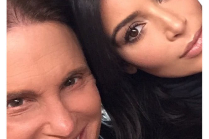 Bruce Jenner jako kobieta i Kim Kardashian