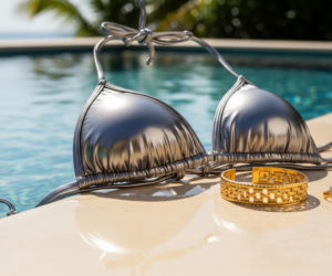 Kylie Jenner. Ile kosztowała jej bajeczna stylizacja basenowa?