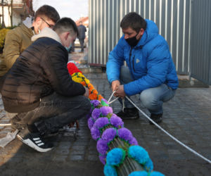 Konkurs na najpiękniejszą palmę wielkanocną na Rynku w Lipnicy Murowanej  