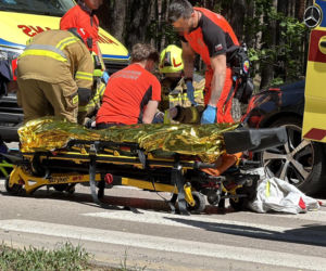 65-latka potrącona na pasach pod Legionowem. Kobieta trafiła do szpitala