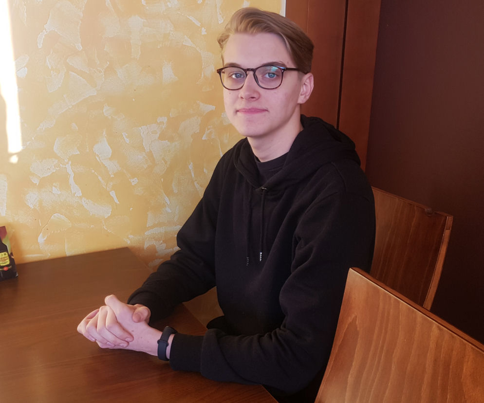 Marcin Jasiukowicz - student z Iławy