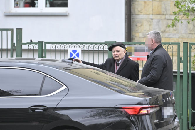 Tak Jarosław Kaczyński spędził Wielką Sobotę