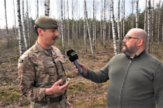 Brytyjski kapitan o służbie w Polsce: Mróz i śnieg były wyzwaniem, ale chętnie tu wrócę