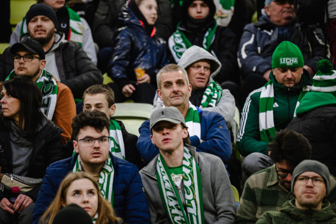 Lechia Gdańsk - Piast Gliwice: Zdjęcia kibiców z meczu 29. kolejki PKO BP Ekstraklasy