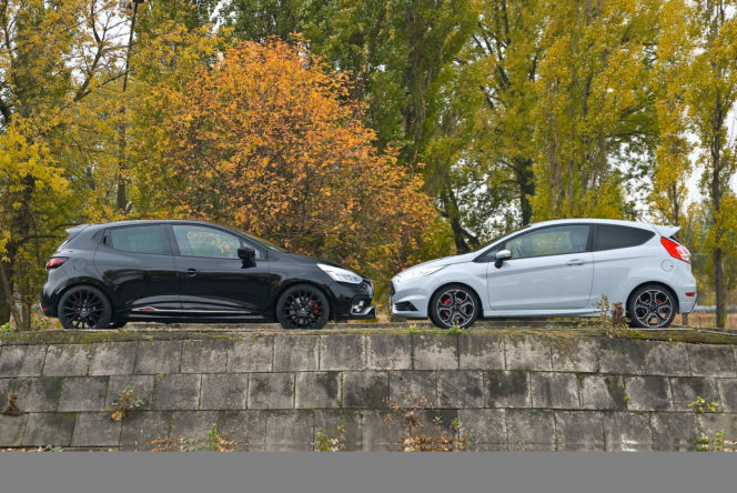 Ford Fiesta ST200 vs. Renault Clio RS Trophy