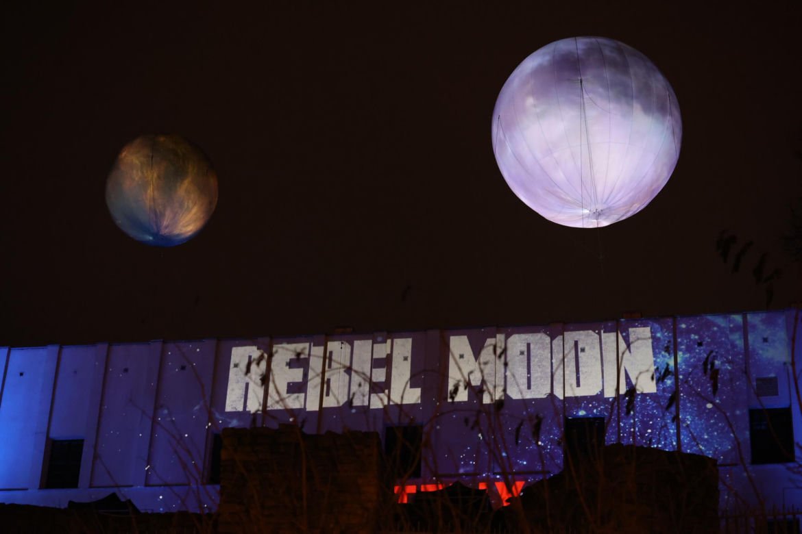Promocja filmu „Rebel Moon” Netflixa w Lublinie