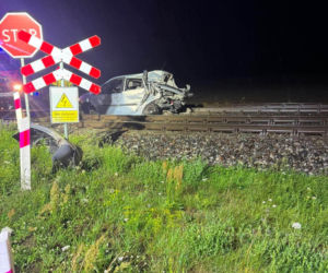 Pijany z dożywotnim zakazem wjechał pod pociąg! Zostawił ranną pasażerkę i uciekł
