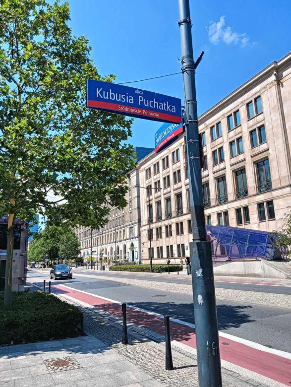 Kawowy ślad w centrum Warszawy