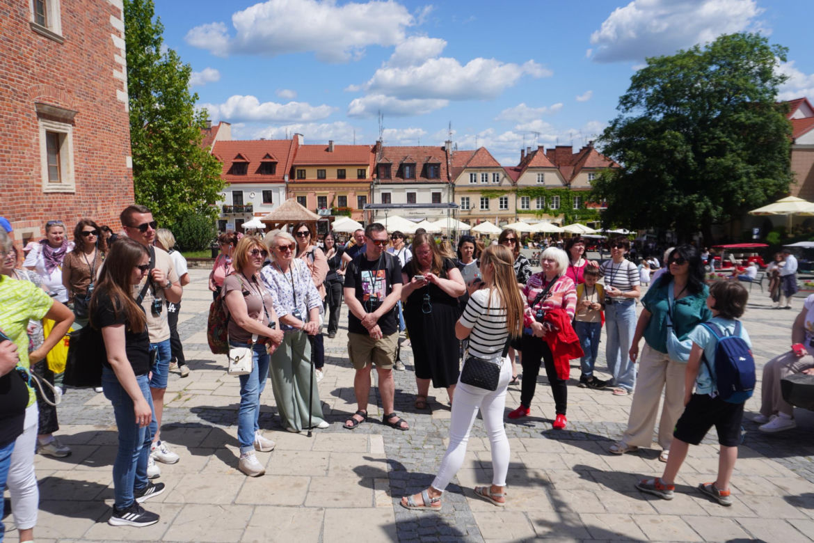 Sandomierz i znane miejsca
