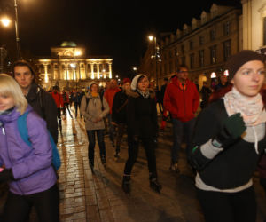 Nightskating. Warszawa na rolkach [Zdjęcia]