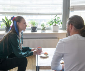 Na Wspólnej odc. 3118. Daria (Patrycja Topajew), Adam (Marcin Rogacewicz)